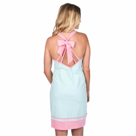 The Kelsey Dress - Ocean Palm by Lauren James - Picture 2 of 5